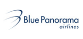 логотип авиакомпинии Blue Panorama Airlines Блу Панорама Эйрлайнз