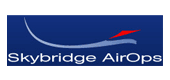 логотип авиакомпинии Skybridge AirOps Скайбридж ЭйрОпс