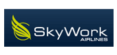логотип авиакомпинии Sky Work Airlines Скай Ворк Эйрлайнз