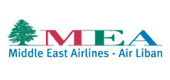 логотип авиакомпинии Middle East Airlines Мидл Ист Эйрлайнз