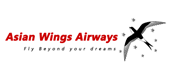логотип авиакомпинии Asian Wings Airways Эйжн Вингз Эйрвэйз